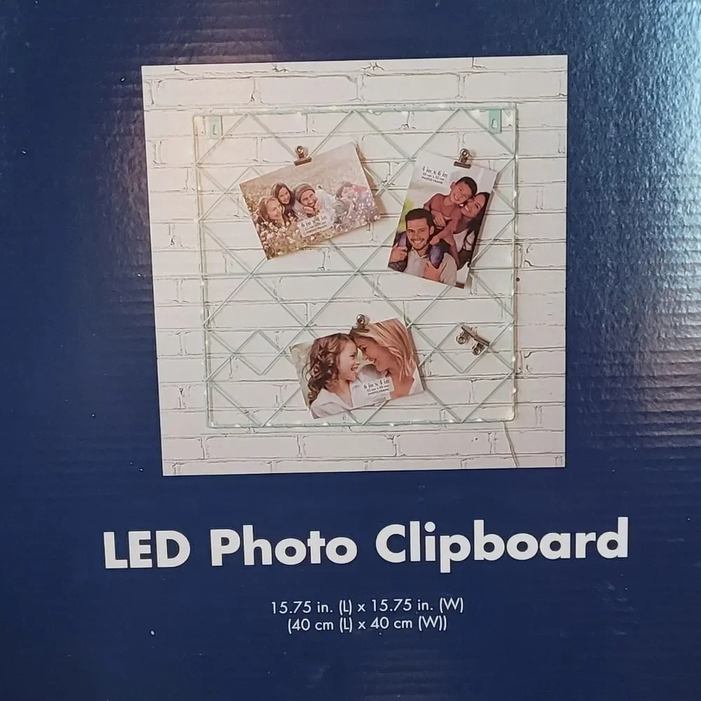 LED Photo Clipboard